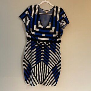 Diane Von Furstenberg Lorraine Bodycon Dress - Large